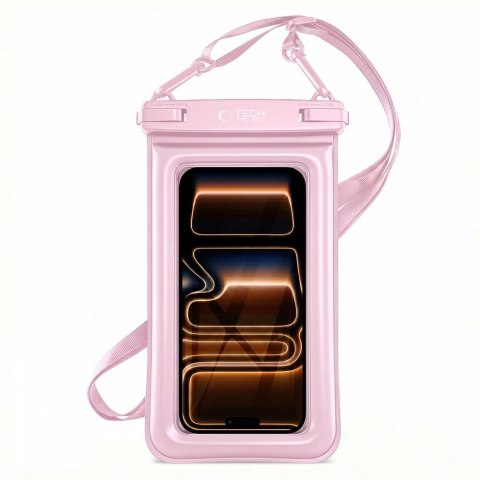 TECH-PROTECT UWC7 UNIVERSAL WATERPROOF FLOATING CASE 6.9 INCH PINK