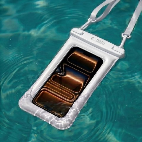 TECH-PROTECT UWC7 UNIVERSAL WATERPROOF FLOATING CASE 6.9 INCH WHITE