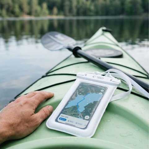 TECH-PROTECT UWC7 UNIVERSAL WATERPROOF FLOATING CASE 6.9 INCH WHITE