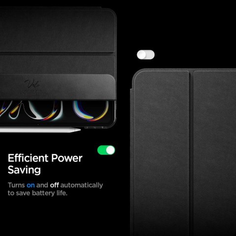 Etui Spigen Liquid Air Folio na iPad Pro 11" (2024) iPad Pro 11" (2025) - czarne