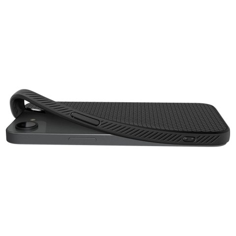 Etui Spigen Liquid Air Mag MagSafe na iPhone 16e / 17e - czarny mat