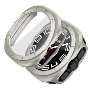 Etui Tech-Protect Defense360 na Samsung Galaxy Watch Ultra (47 mm) - tytanowe
