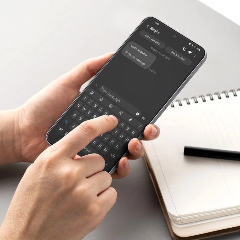 Szkło hartowane Ringke Easy Slide 2-pak na Samsung Galaxy S25 FE