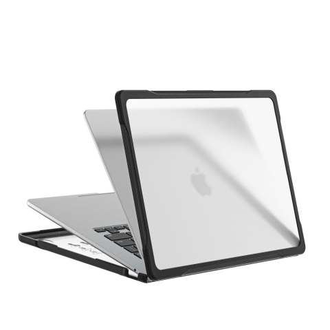 TECH-PROTECT VELAR MACBOOK AIR 13 M2-M5 2023-2026 BLACK/MATTE CLEAR