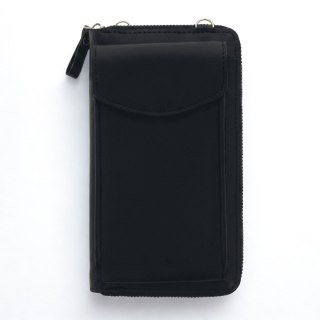 Torebka / saszetka na telefon z funkcją portfela, (18*11*5cm), BLACK / CZARNY