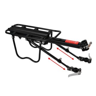 Bagażnik rowerowy Rockbros Shelves - tylny, na sztycę, szybkozamykacz
