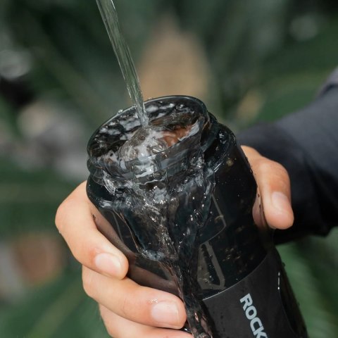 Bidon termiczny Rockbros S550H-1 - pasek magnetyczny, czarny