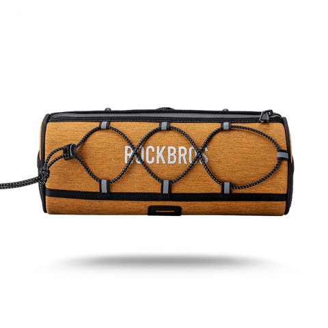 Torba na kierownicę 1,5L Rockbros TL002 ROAD TO SKY wodoodporna - pomarańczowa