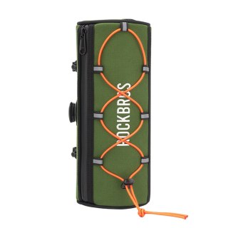 Torba na kierownicę 1,5L Rockbros TL002 ROAD TO SKY wodoodporna - zielona