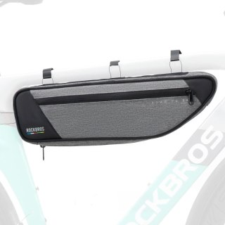 Torba pod ramę 2L Rockbros TL003 ROAD TO SKY wodoodporna - szara