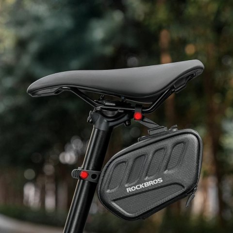 Torba podsiodłowa Rockbros C61 - twarda skorupa, pod lampkę