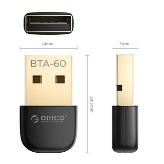 Adapter Orico BTA-60 Bluetooth 6.0 - czarny