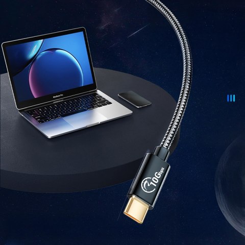 Adapter Orico CAF31 USB-C - USB-A 3.1 Gen 2 10Gbps 30cm OTG - czarny