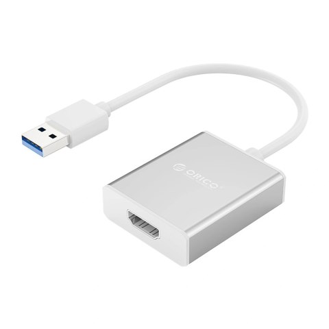 Adapter Orico UTH USB-A 3.0 do HDMI - srebrny
