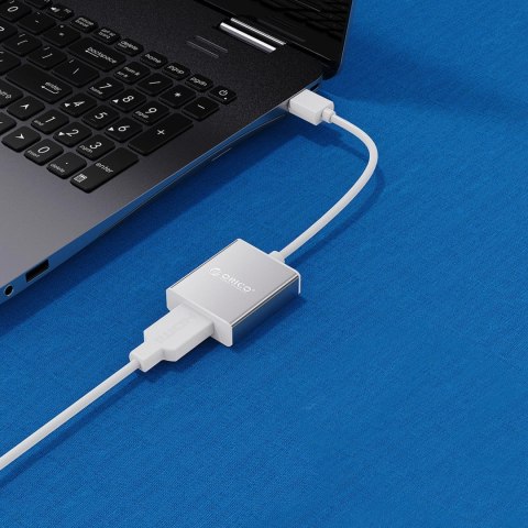 Adapter Orico UTH USB-A 3.0 do HDMI - srebrny