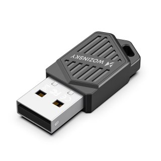 Adapter Wozinsky WAX-900 dwupasmowy USB Wi-Fi 6 z Bluetooth 5.4 - czarny