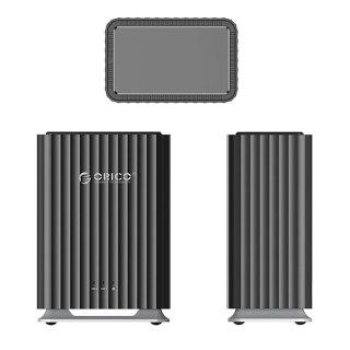 Obudowa Orico 9728C3 Dual-Big DAS Solution na 2 dyski 2,5" HDD/SSD / 3,5" HDD - czarna