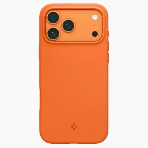 Etui Spigen Silicone Fit Mag MagSafe na iPhone 17 Pro Max - pomarańczowe