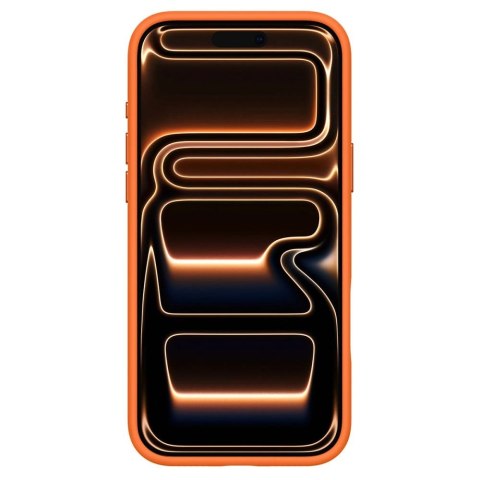 Etui Spigen Silicone Fit Mag MagSafe na iPhone 17 Pro Max - pomarańczowe