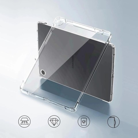 Etui Tech-Protect FlexAir na Samsung Galaxy Tab A9+ / A11+ - przezroczyste