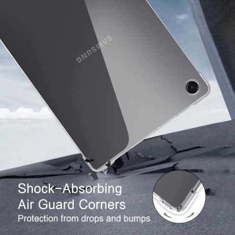 Etui Tech-Protect FlexAir na Samsung Galaxy Tab A9+ / A11+ - przezroczyste