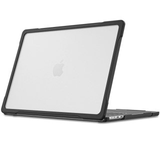 Etui Tech-Protect Velar na MacBook Air 15" 2023 / 2024 / 2025 / 2026 - przezroczysto-czarne