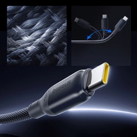 Kabel Baseus PicoGo 240W USB-C - USB-C 2m - czarny