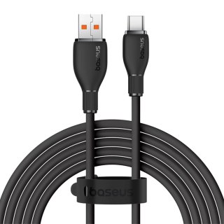Kabel Baseus Pudding 100W USB-A - USB-C 1,2m - czarny
