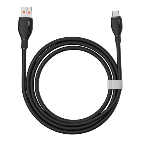 Kabel Baseus Pudding 100W USB-A - USB-C 1,2m - czarny