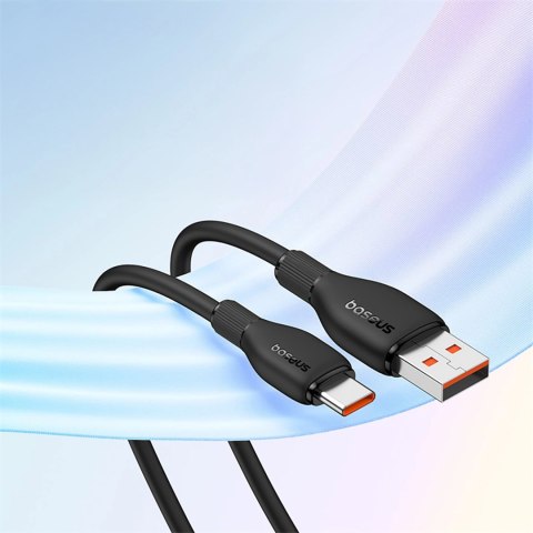 Kabel Baseus Pudding 100W USB-A - USB-C 1,2m - czarny