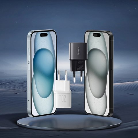 Ładowarka sieciowa Baseus GaN5S 20W 1xUSB-C - czarna