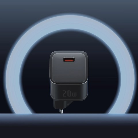 Ładowarka sieciowa Baseus GaN5S 20W 1xUSB-C - czarna