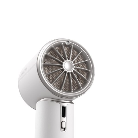 Mini wentylator Jisulife Handheld Fan Pro1 Mini 4250 mAh USB-C przenośny wiatraczek dmuchawa - biały