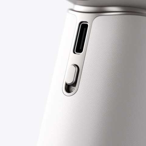 Mini wentylator Jisulife Handheld Fan Pro1 Mini 4250 mAh USB-C przenośny wiatraczek dmuchawa - biały