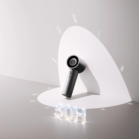 Mini wentylator Jisulife Handheld Fan Pro1 Mini 4250 mAh USB-C przenośny wiatraczek dmuchawa - czarny