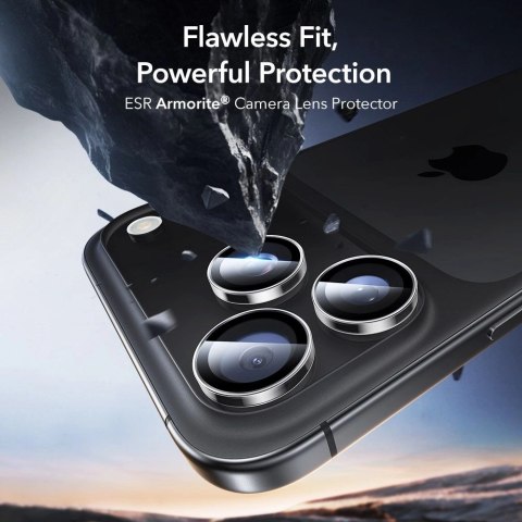 Osłona aparatu ESR Armorite na iPhone 14 Pro / Pro Max / 15 Pro / Pro Max / 16 Pro / Pro Max / 17 Pro / Pro Max - przezroczysta