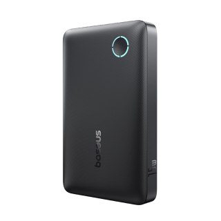 Powerbank Baseus EnerFill FP11 10000mAh 15W (z czarnym kablem Simple USB-C - USB-C 20V/3A 30cm) - czarny