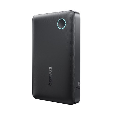 Powerbank Baseus EnerFill FP11 10000mAh 15W (z czarnym kablem Simple USB-C - USB-C 20V/3A 30cm) - czarny