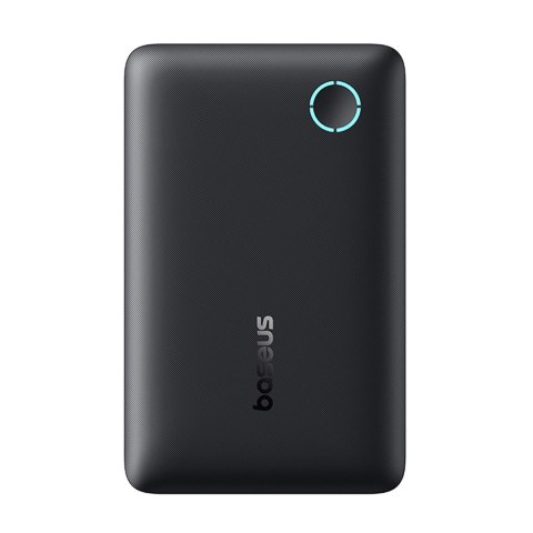 Powerbank Baseus EnerFill FP11 10000mAh 15W (z czarnym kablem Simple USB-C - USB-C 20V/3A 30cm) - czarny
