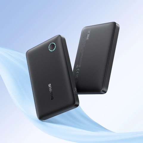 Powerbank Baseus EnerFill FP11 10000mAh 15W (z czarnym kablem Simple USB-C - USB-C 20V/3A 30cm) - czarny