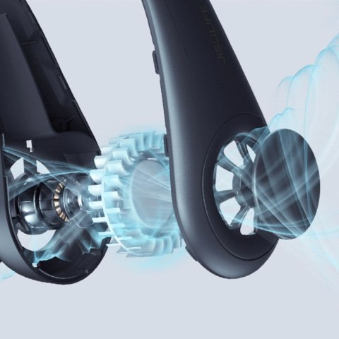 Wentylator Jisulife Neck Fan 3 4000mAh na szyję przenośny wiatraczek - granatowy