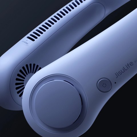 Wentylator Jisulife Neck Fan 4 5000mAh na szyję przenośny wiatraczek USB - jasnoniebieski