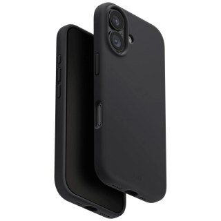 Etui UNIQ Lino na iPhone 17 Magclick Charging - szare