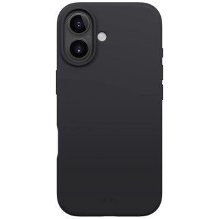 Etui UNIQ Lino na iPhone 17 Magclick Charging - szare
