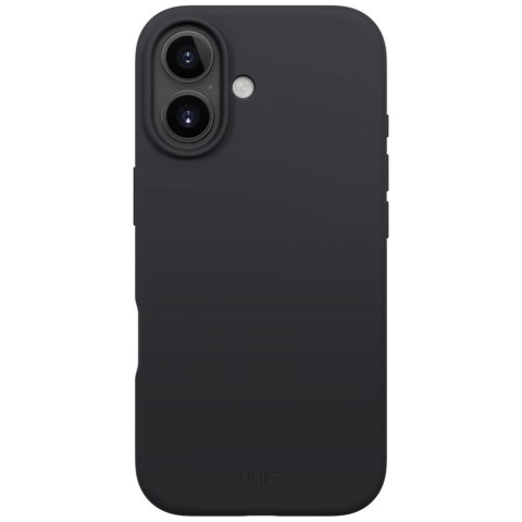 Etui UNIQ Lino na iPhone 17 Magclick Charging - szare