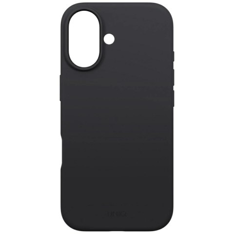 Etui UNIQ Lino na iPhone 17 Magclick Charging - szare