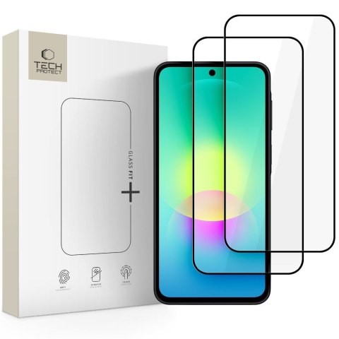 SZKŁO HARTOWANE TECH-PROTECT GLASS FIT+ 2-PACK GALAXY A27 5G BLACK