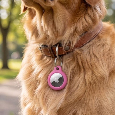 TECH-PROTECT ROUGH APPLE AIRTAG 1 / 2 PINK