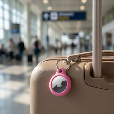 TECH-PROTECT ROUGH APPLE AIRTAG 1 / 2 PINK