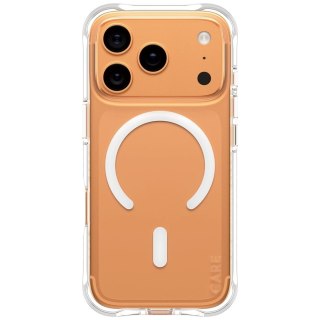 Etui CARE by PanzerGlass Fashionable Samba w. White MagSafe na iPhone 17 Pro - przezroczyste